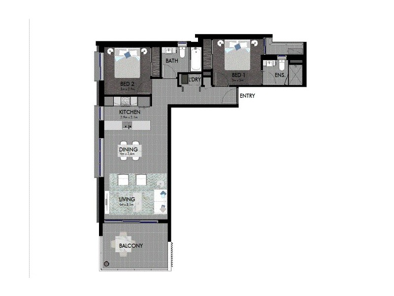 35/36 Sammells Drive, Chermside QLD 4032 Floorplan