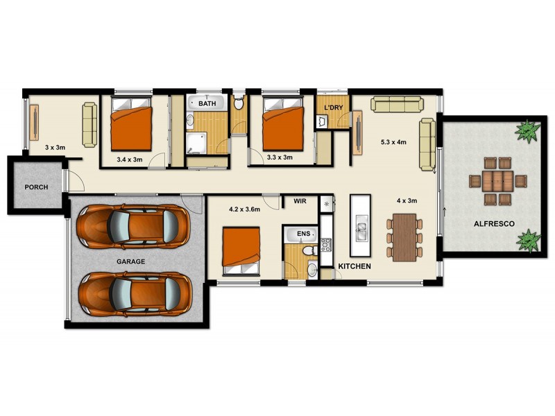 18 Emerson Close, Durack QLD 4077 Floorplan