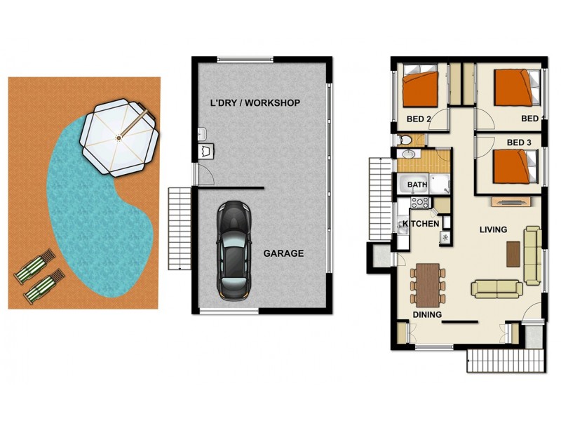 30 Colwel St, Oxley QLD 4075 Floorplan