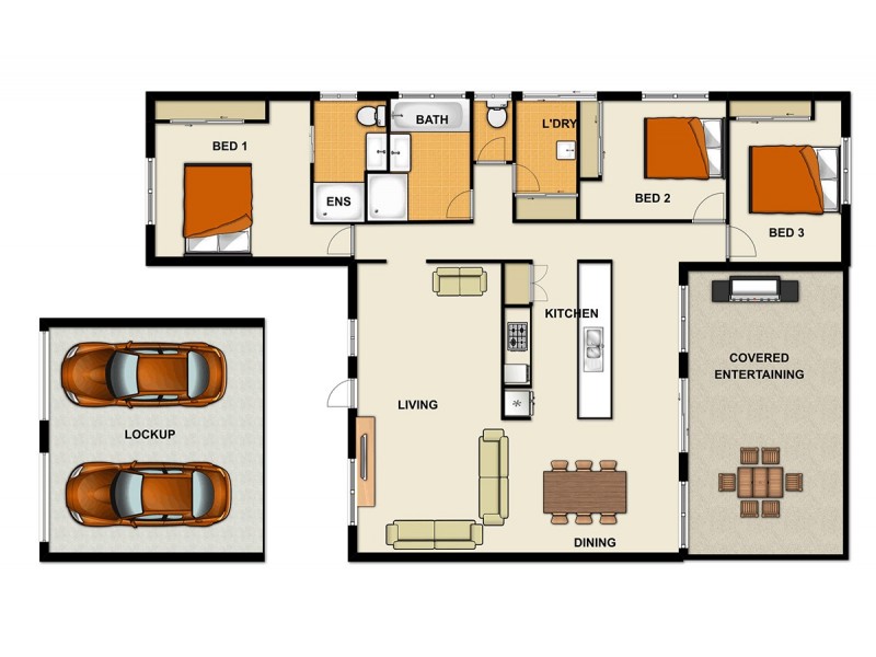16 Settlers Circuit, Forest Lake QLD 4078 Floorplan