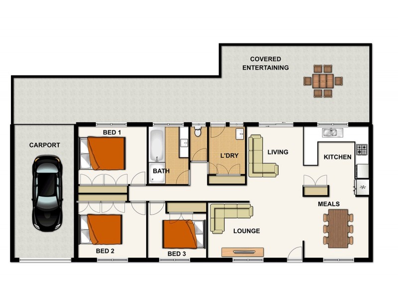 6 Min Min Court, Durack QLD 4077 Floorplan