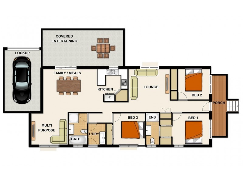 38 Frankland Ave, Waterford QLD 4133 Floorplan