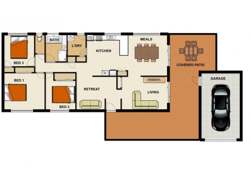 63 Tinaroo St, Durack QLD 4077 Floorplan