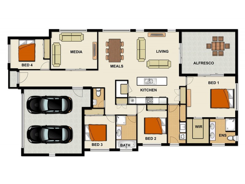 56 Darnell Street, Yarrabilba QLD 4207 Floorplan