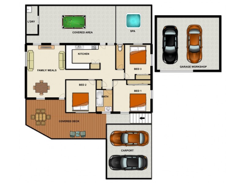 1 Argo Street, Inala QLD 4077 Floorplan