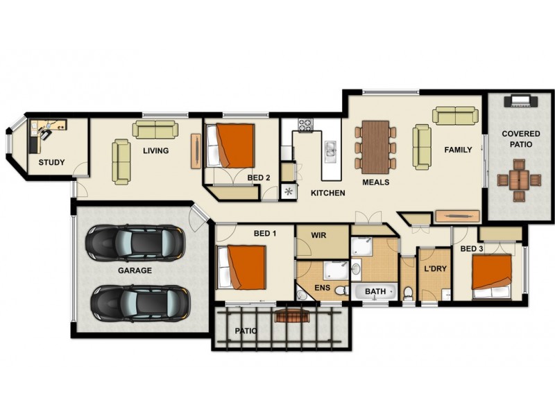 40 Leichhardt Cct, Forest Lake QLD 4078 Floorplan