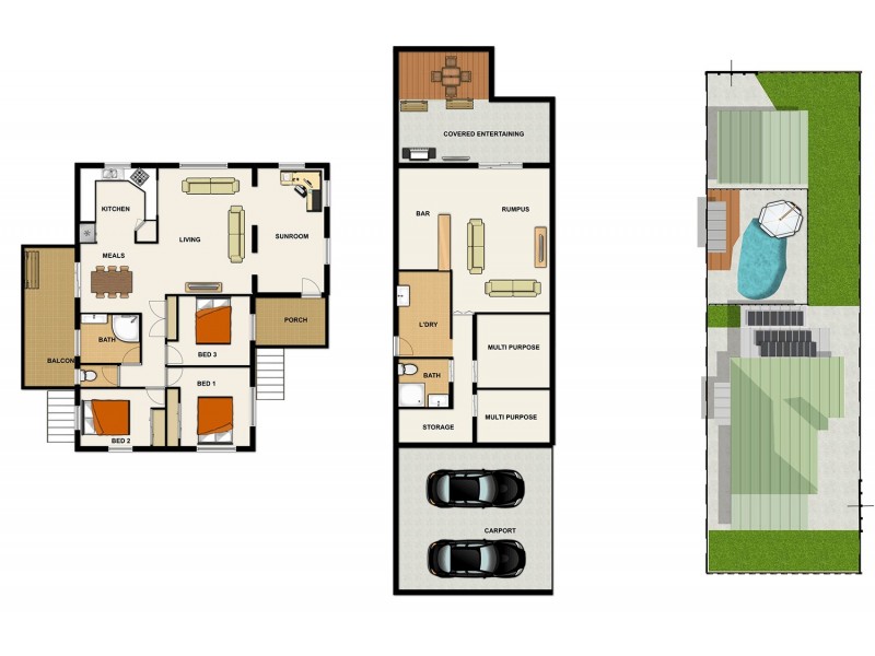9 Hampton Street, Durack QLD 4077 Floorplan