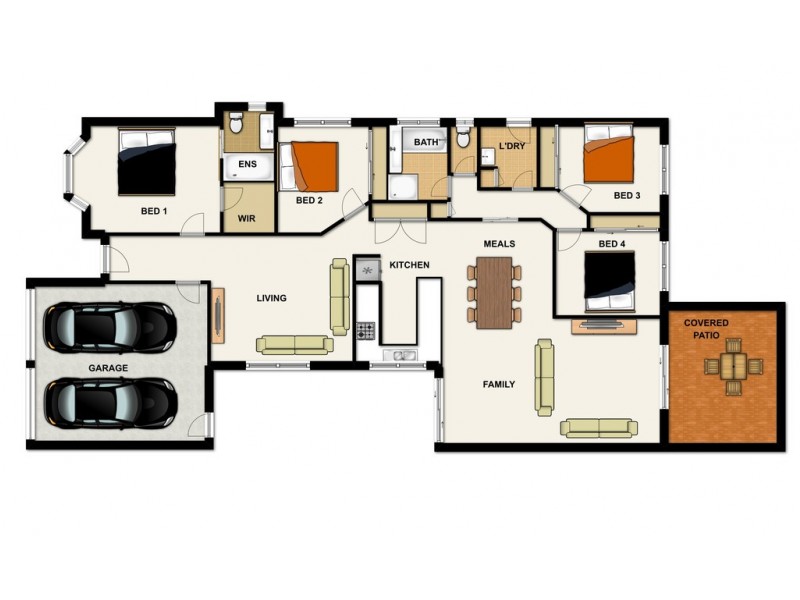 20 Glasshouse Cr, Forest Lake QLD 4078 Floorplan
