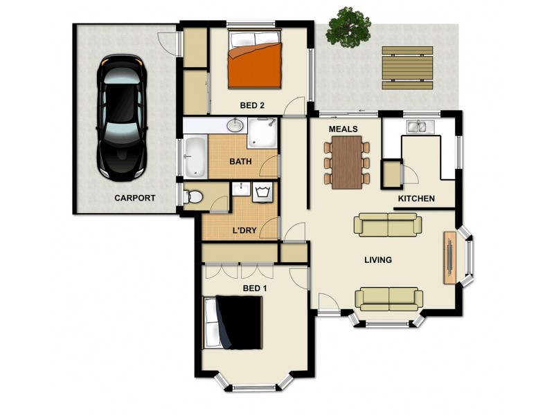 1-4 21 Waterford Rd, Gailes QLD 4300 Floorplan