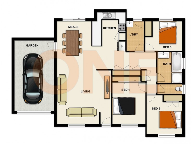 5 Ryecroft Place, Richlands QLD 4077 Floorplan