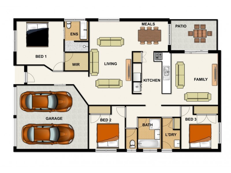 37 Dampier Cres, Forest Lake QLD 4078 Floorplan