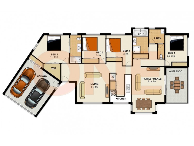 9 Mahogany Ct, Beenleigh QLD 4207 Floorplan