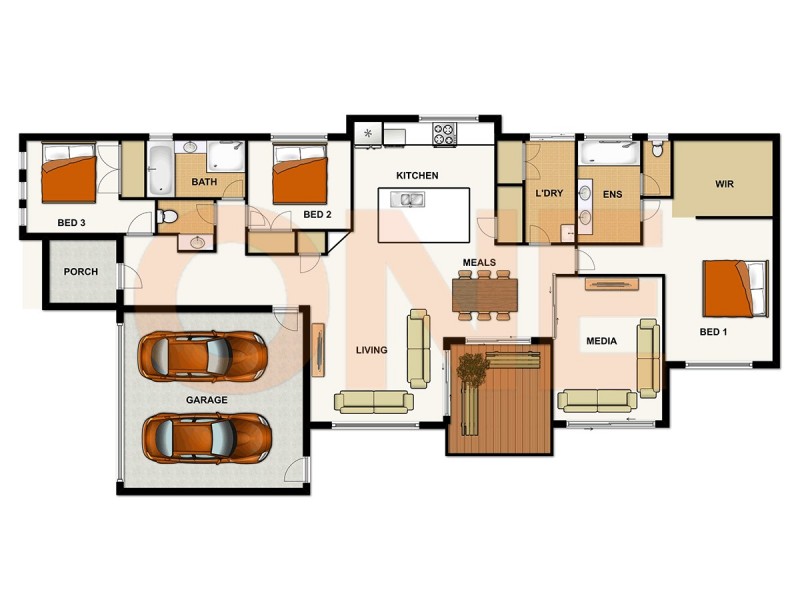 14 Messara Circuit, Durack QLD 4077 Floorplan
