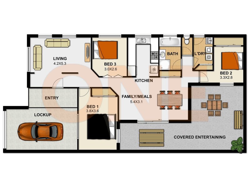 6 Glengyle Place, Forest Lake QLD 4078 Floorplan