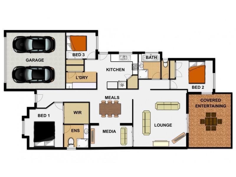 5 Bribie Place, Forest Lake QLD 4078 Floorplan