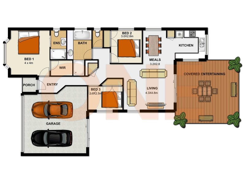 8 Lockyer Court, Forest Lake QLD 4078 Floorplan