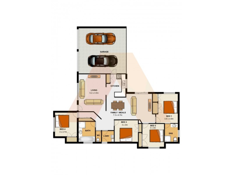 4 Elder Street, Inala QLD 4077 Floorplan