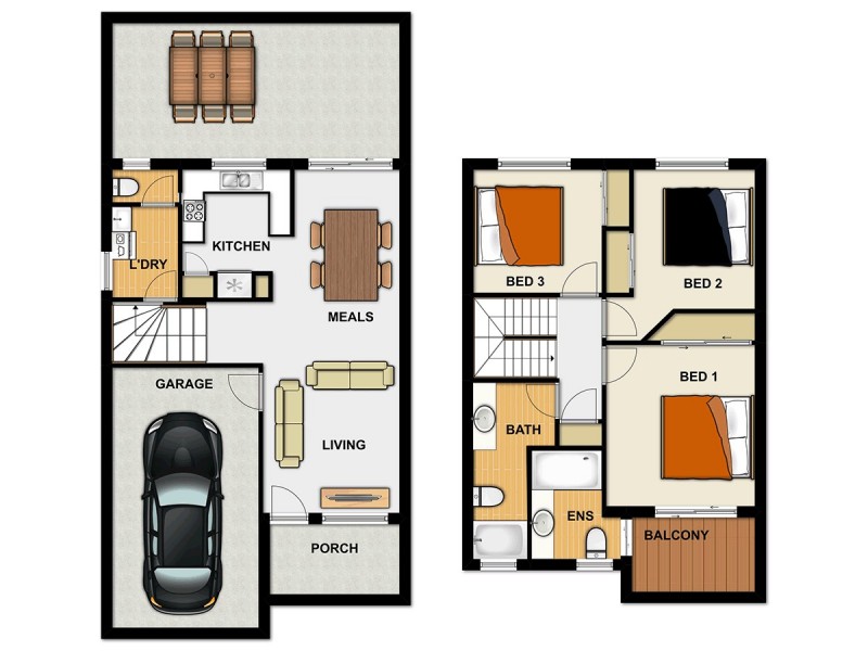 99/75 Outlook Place, Durack QLD 4077 Floorplan