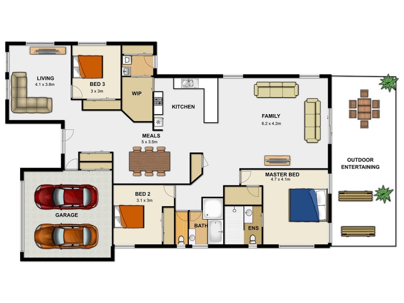 57 Messara Circuit, Durack QLD 4077 Floorplan