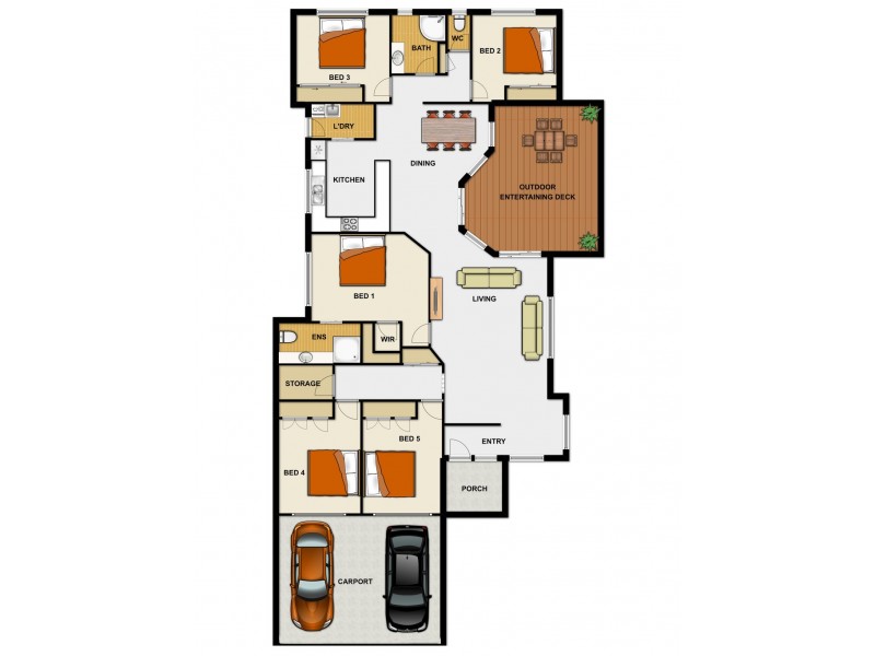 28 Mawson Place, Forest Lake QLD 4078 Floorplan