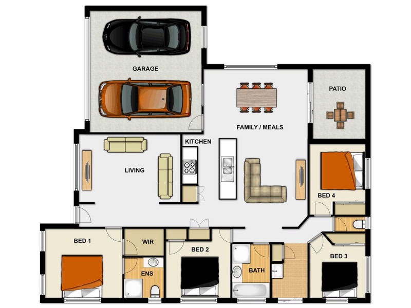 8 Treeline Place, Durack QLD 4077 Floorplan