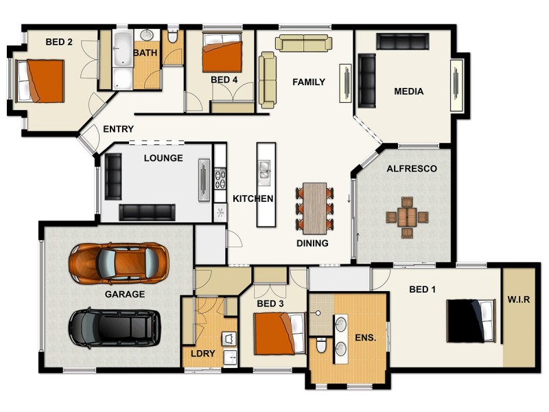 17 Daisy Place, Doolandella QLD 4077 Floorplan