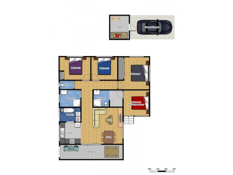1 Bellatrix Street, Inala QLD 4077 Floorplan