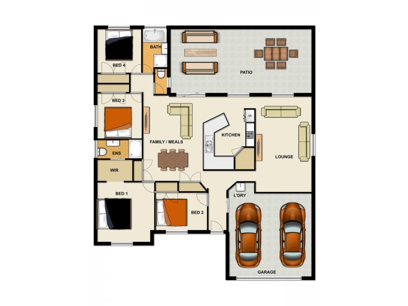 14 Arborwood Av, Springfield QLD 4300 Floorplan