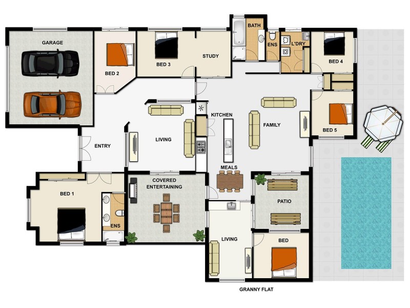 23 Jindabyne Cct, Forest Lake QLD 4078 Floorplan