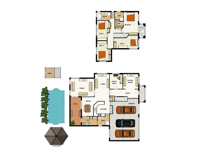 29 Dulwich Place, Forest Lake QLD 4078 Floorplan