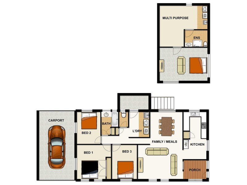 11 Nuthatch Street, Inala QLD 4077 Floorplan
