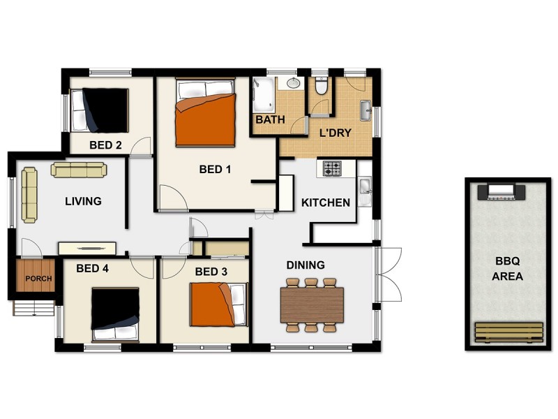 2 Crocus Street, Inala QLD 4077 Floorplan