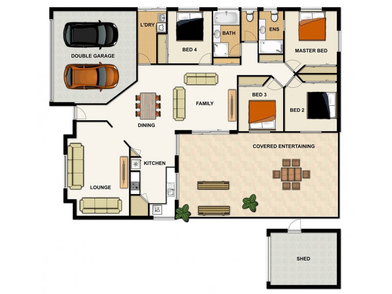 9 Sunny Street, Doolandella QLD 4077 Floorplan