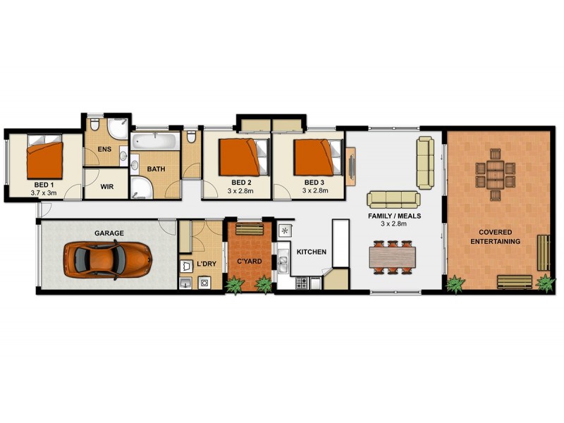 23 Macquarie Circuit, Forest Lake QLD 4078 Floorplan