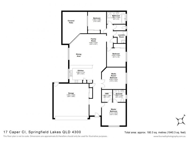 17 Caper Close, Springfield Lakes QLD 4300 Floorplan