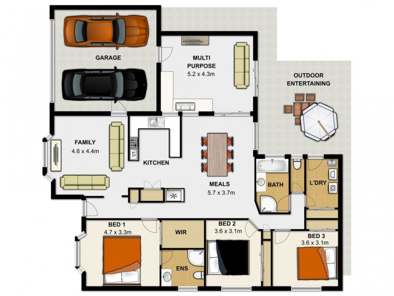 84 Abelia St, Inala QLD 4077 Floorplan