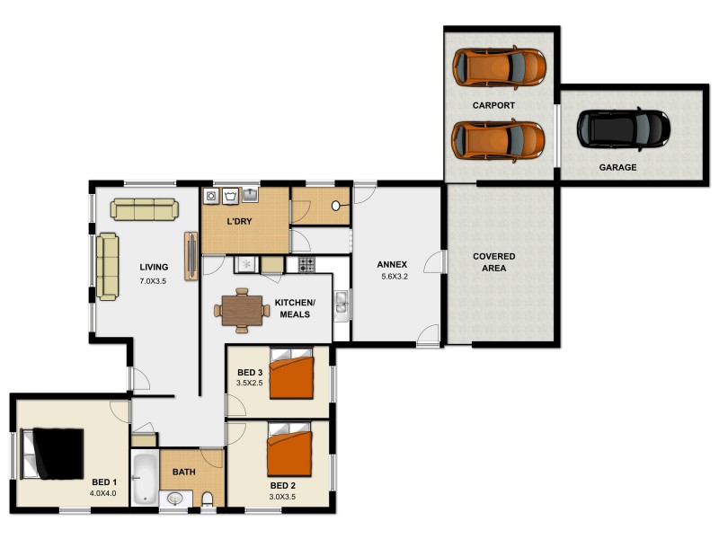 72 Swallow Street, Inala QLD 4077 Floorplan