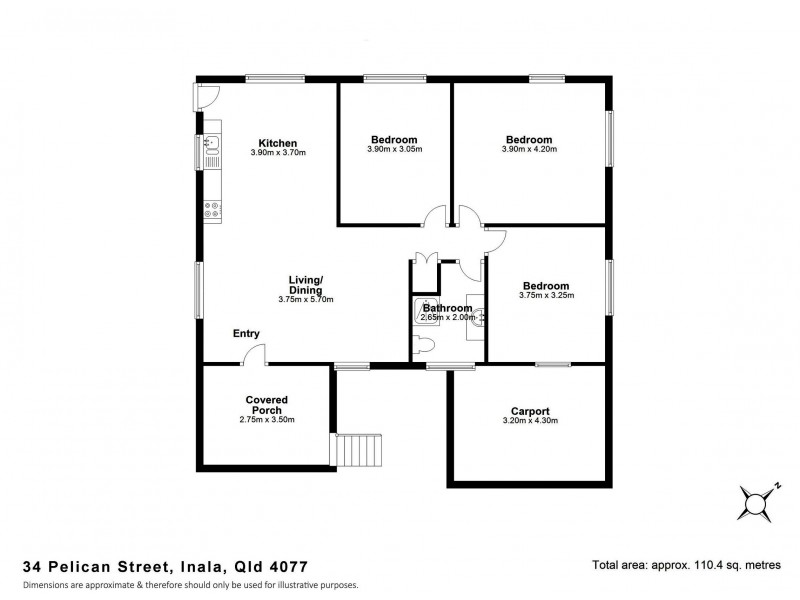 34 Pelican Street, Inala QLD 4077 Floorplan