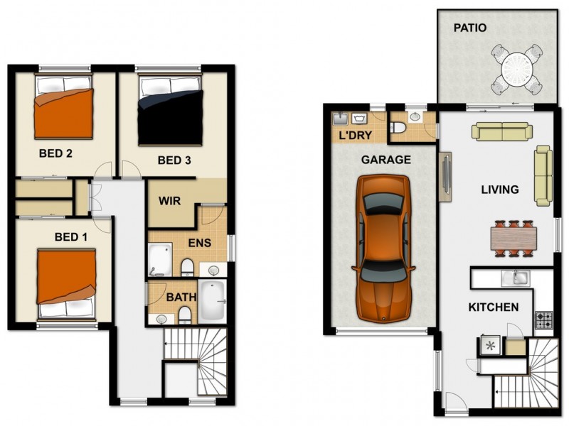67/11 Dasheng Street, Doolandella QLD 4077 Floorplan