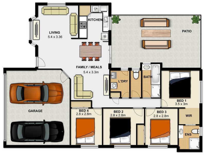 17 Potoroo Place, Doolandella QLD 4077 Floorplan