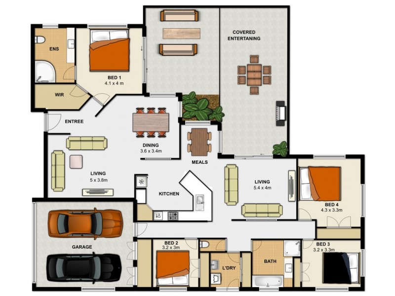 10 Gracemere Place, Forest Lake QLD 4078 Floorplan
