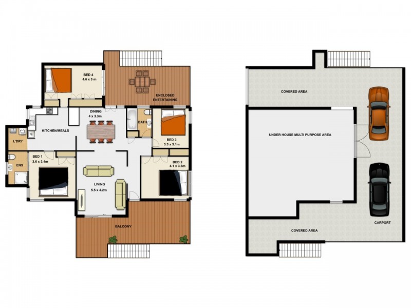5 Lower James St, Goodna QLD 4300 Floorplan