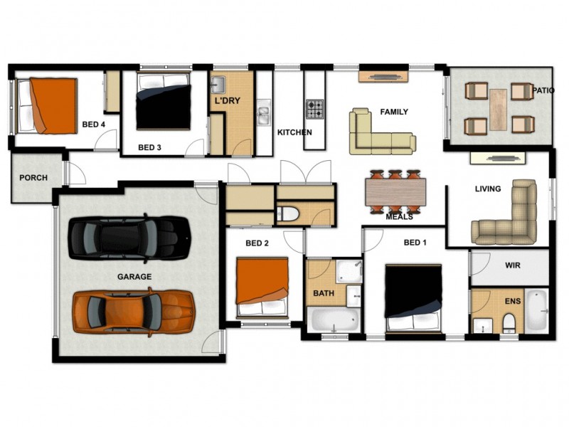 46 Homevale Drive, South Ripley QLD 4306 Floorplan