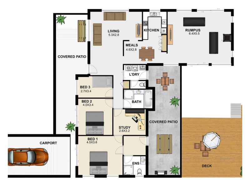 3 Littabella Street, Durack QLD 4077 Floorplan