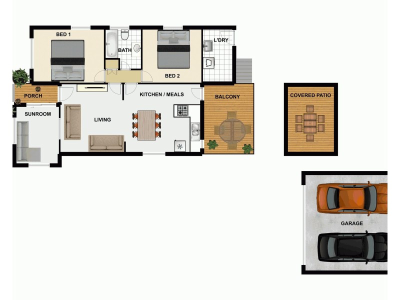 57 Abelia St, Inala QLD 4077 Floorplan