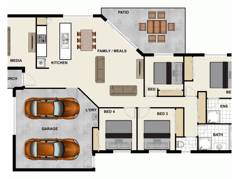 28 Giancarlo Crescent, Doolandella QLD 4077 Floorplan
