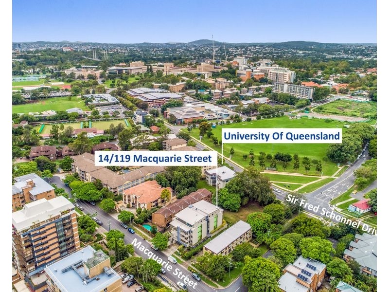 14/119 Macquarie Street, St Lucia QLD 4067