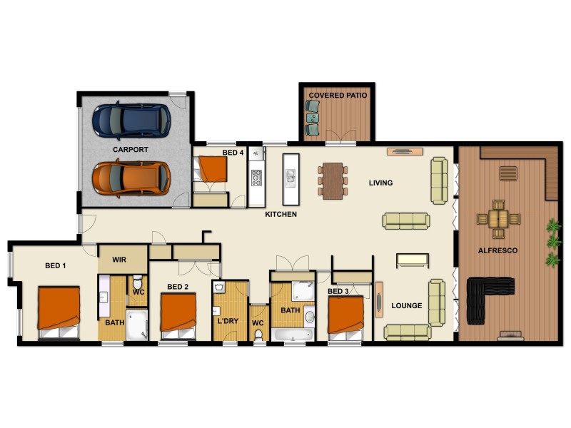 3 Brigid Blvd, Augustine Heights QLD 4300 Floorplan