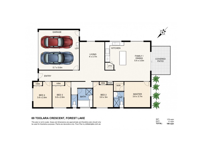 69 Toolara Circuit, Forest Lake QLD 4078 Floorplan