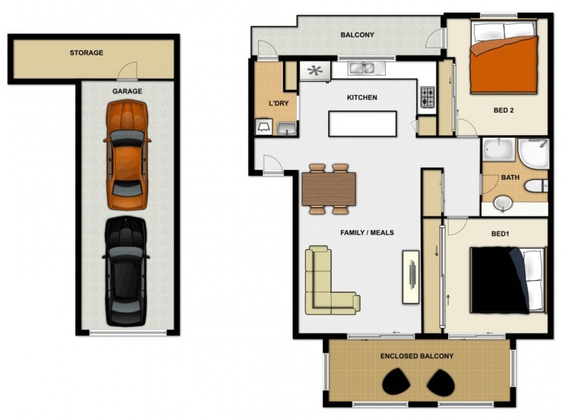 28/360 Grand Avenue, Forest Lake QLD 4078 Floorplan